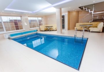 Indoor Pool 3-D Stretch ceiling